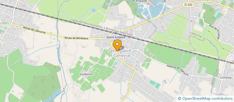 localisation de l'entreprise MADAME CHRISTELLE MARQUE  SAINT-SULPICE-ET-CAMEYRAC