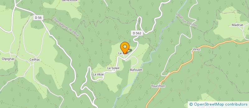 localisation de l'entreprise MADAME CHRISTELLE MARQUET à SAINT-VERT