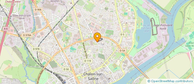 localisation de l'entreprise MADAME CHRISTELLE MATHY à CHALON-SUR-SAONE