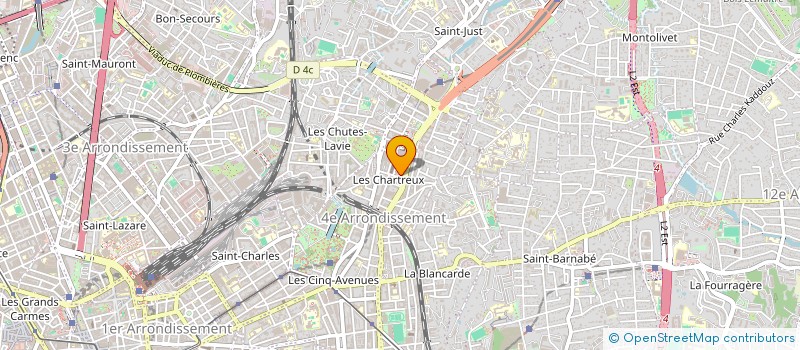 localisation de l'entreprise MADAME CHRISTELLE MATOIS  MARSEILLE