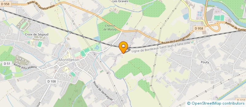 localisation de l'entreprise MADAME CHRISTELLE MAURA  MONTAUBAN