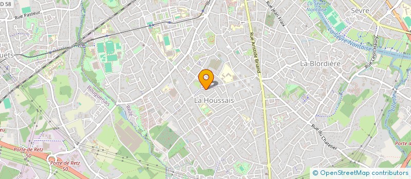 localisation de l'entreprise MADAME CHRISTELLE MAURELIS  REZE