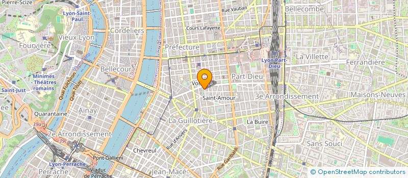 localisation de l'entreprise MADAME CHRISTELLE MAURIAUD  LYON