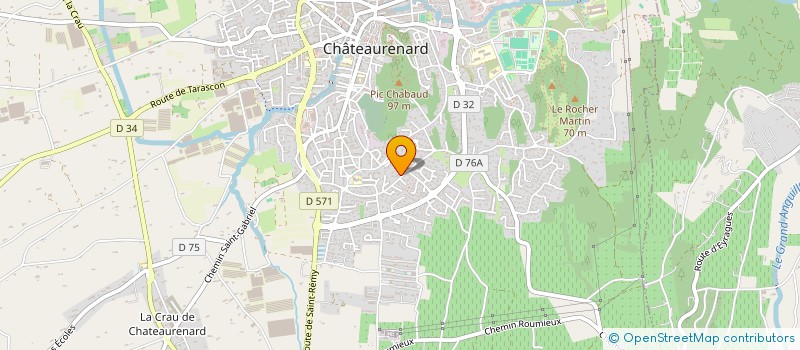 localisation de l'entreprise MADAME CHRISTELLE MEOUCHY  CHATEAURENARD