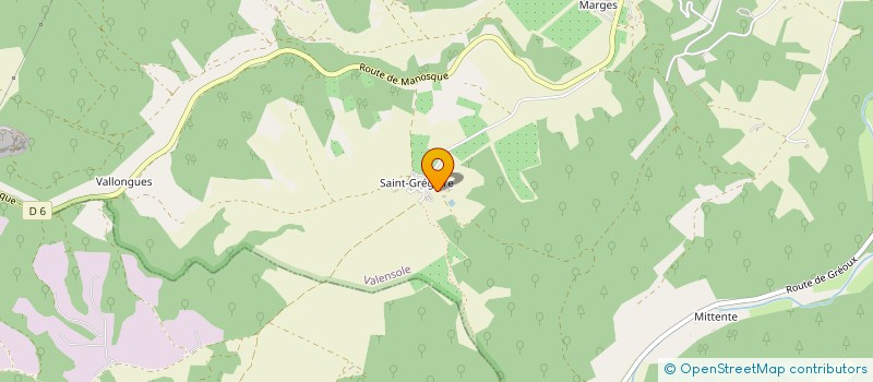 localisation de l'entreprise MADAME CHRISTELLE MERBAH  VALENSOLE