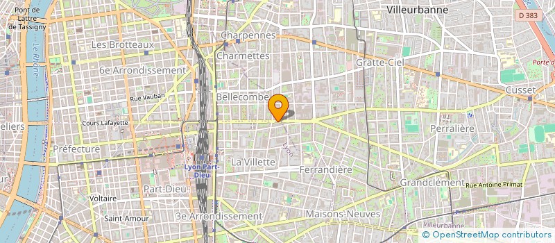 localisation de l'entreprise MADAME CHRISTELLE MESSIN  LYON