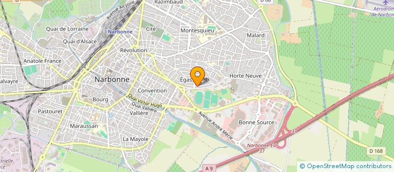 localisation de l'entreprise MADAME CHRISTELLE MIAILHE à NARBONNE