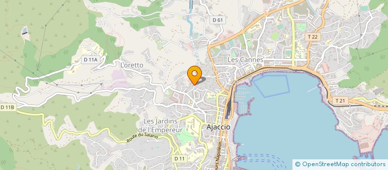 localisation de l'entreprise MADAME CHRISTELLE MICHEZ à AJACCIO