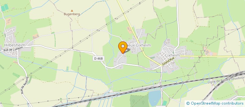 localisation de l'entreprise MADAME CHRISTELLE MIH  VIEUX-LIXHEIM