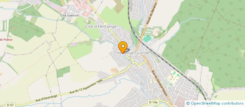 localisation de l'entreprise MADAME CHRISTELLE MILANI à HETTANGE-GRANDE