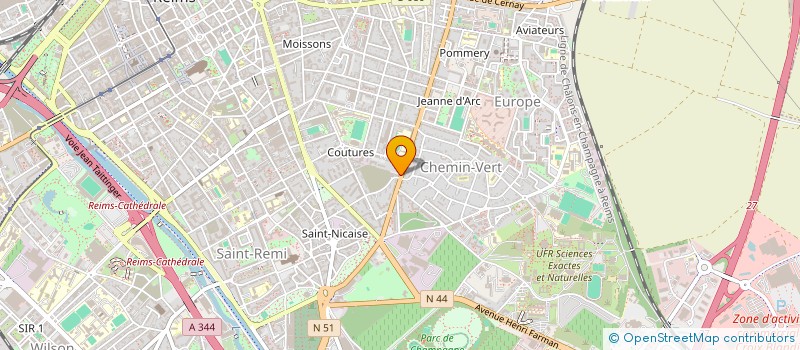 localisation de l'entreprise MADAME CHRISTELLE MILLERET à MONTPELLIER