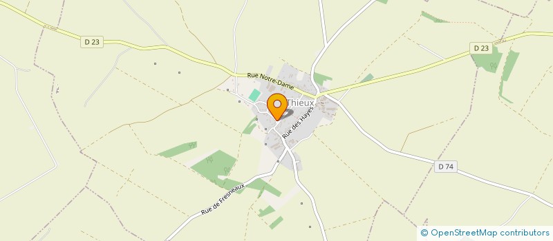 localisation de l'entreprise MADAME CHRISTELLE MOLTENI  THIEUX