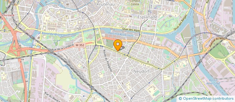 localisation de l'entreprise MADAME CHRISTELLE MONGO à STRASBOURG