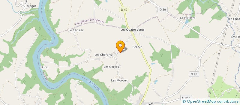 localisation de l'entreprise MADAME CHRISTELLE MONSACRE à CUZION