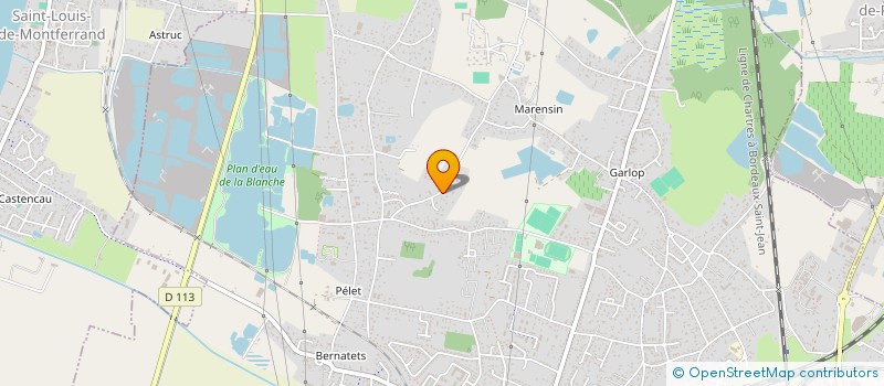 localisation de l'entreprise MADAME CHRISTELLE MORDON  AMBARES-ET-LAGRAVE