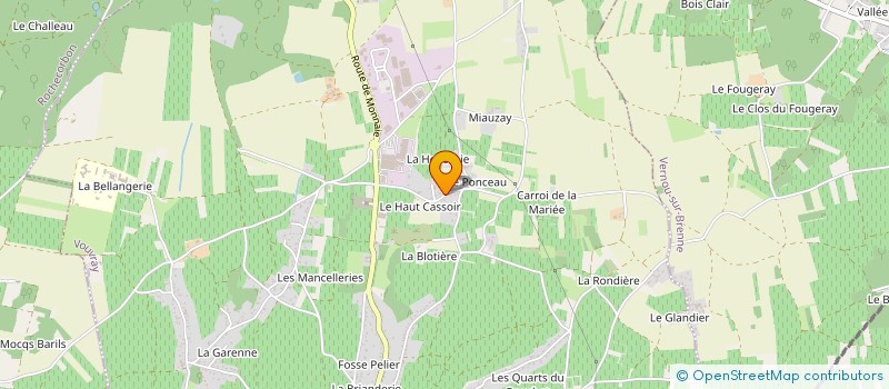 localisation de l'entreprise MADAME CHRISTELLE MOREAU  VOUVRAY