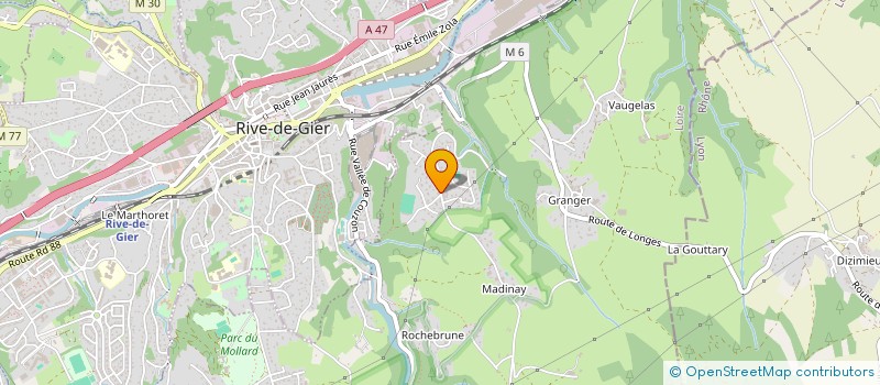 localisation de l'entreprise MADAME CHRISTELLE MOREL  CHATEAUNEUF