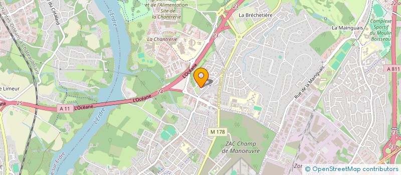 localisation de l'entreprise MADAME CHRISTELLE MORILLE à NANTES