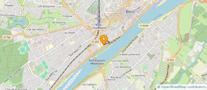 localisation de l'entreprise MADAME CHRISTELLE MORIN  BLOIS