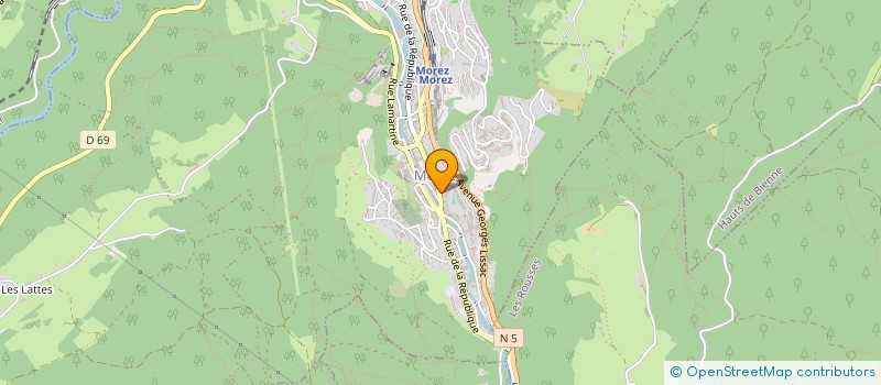 localisation de l'entreprise MADAME CHRISTELLE MORMANNE à HAUTS DE BIENNE