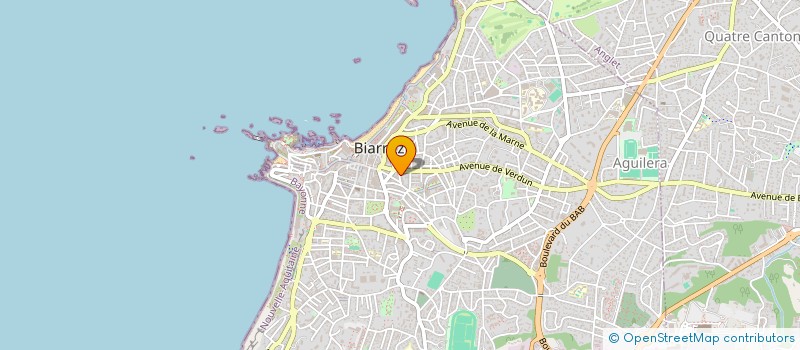 localisation de l'entreprise MADAME CHRISTELLE MORVAN à BIARRITZ