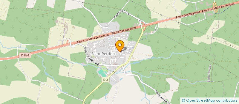 localisation de l'entreprise MADAME CHRISTELLE MOTY  SAINT-AVIT