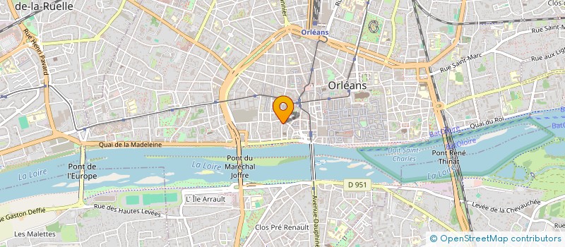 localisation de l'entreprise MADAME CHRISTELLE MOUSSONDA NDJOTA à ORLEANS