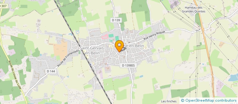 localisation de l'entreprise MADAME CHRISTELLE MOUSSU  LAIGNE-EN-BELIN