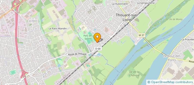 localisation de l'entreprise MADAME CHRISTELLE MOUSSU  CHOLET