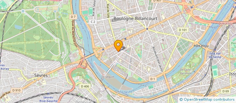 localisation de l'entreprise MADAME CHRISTELLE MULANGU à BOULOGNE-BILLANCOURT