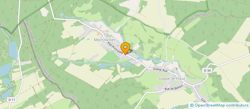 localisation de l'entreprise MADAME CHRISTELLE MULLER  STERNENBERG