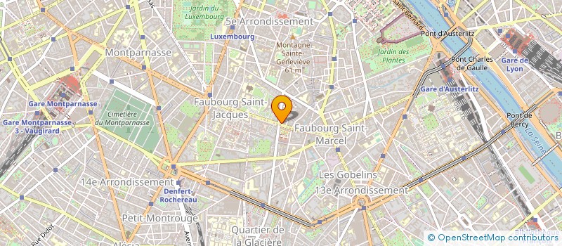 localisation de l'entreprise MADAME CHRISTELLE NANA MONNIER à PARIS