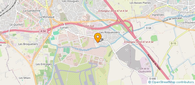 localisation de l'entreprise MADAME CHRISTELLE NAVARRO  SALON-DE-PROVENCE