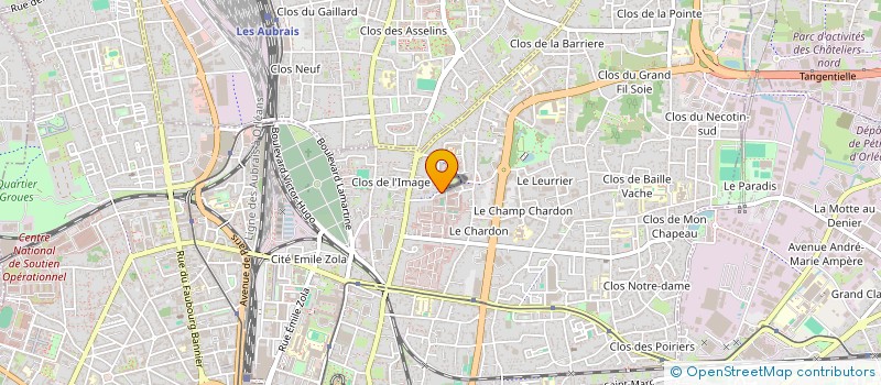 localisation de l'entreprise MADAME CHRISTELLE NAZON à ORLEANS