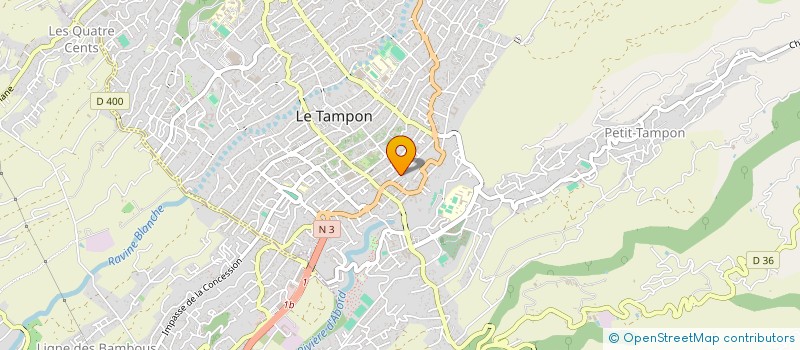 localisation de l'entreprise MADAME CHRISTELLE NGUYEN PHUC à LE TAMPON