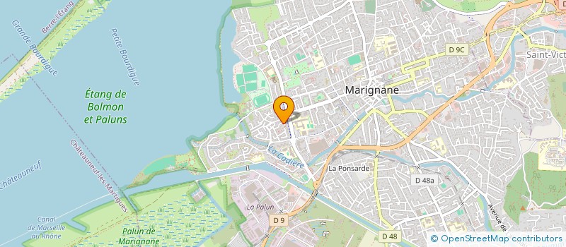 localisation de l'entreprise MADAME CHRISTELLE NICOLAS à MARIGNANE