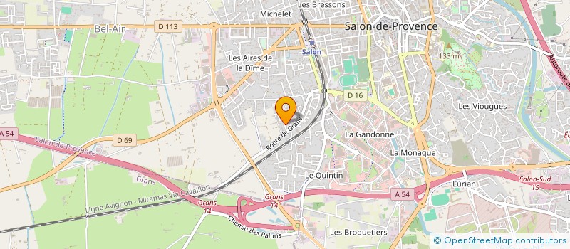localisation de l'entreprise MADAME CHRISTELLE NICOLAS à SALON-DE-PROVENCE