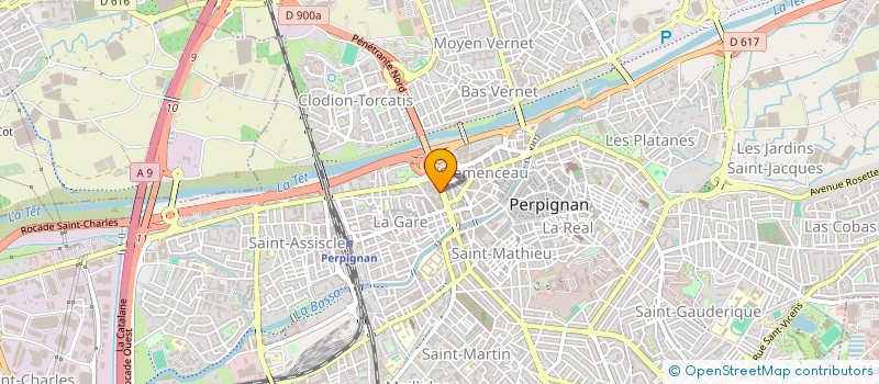 localisation de l'entreprise MADAME CHRISTELLE NICOLAU  PERPIGNAN