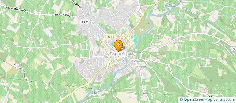 localisation de l'entreprise MADAME CHRISTELLE NIEL  LA TOUR-D'AIGUES