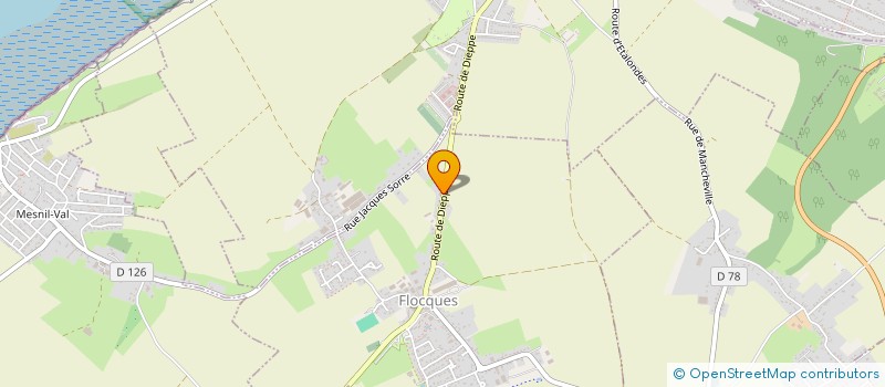 localisation de l'entreprise MADAME CHRISTELLE NOBERT  FLOCQUES