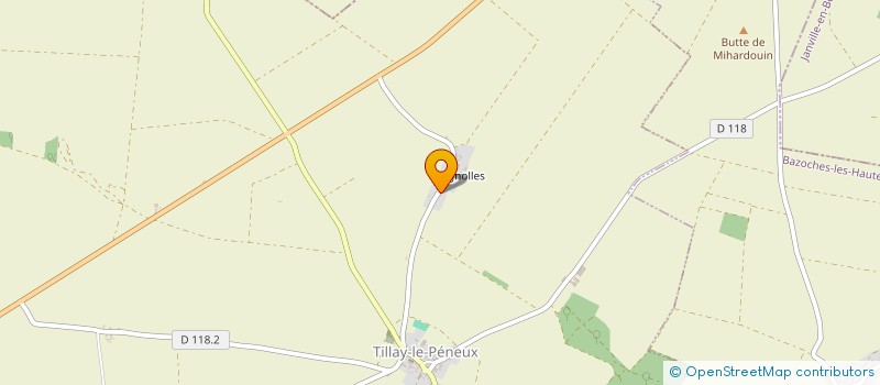 localisation de l'entreprise MADAME CHRISTELLE NOMBALIER à TILLAY-LE-PENEUX