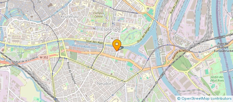 localisation de l'entreprise MADAME CHRISTELLE OBRECHT à STRASBOURG