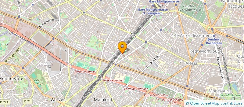 localisation de l'entreprise MADAME CHRISTELLE OMATETE ONAPOY  PARIS