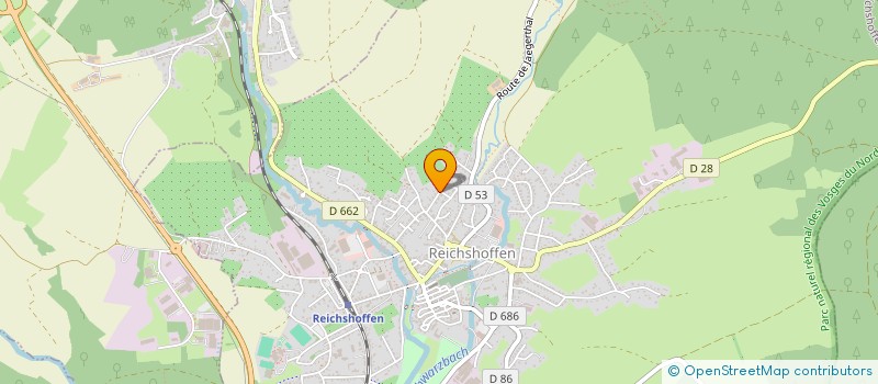 localisation de l'entreprise MADAME CHRISTELLE OTTMANN  REICHSHOFFEN