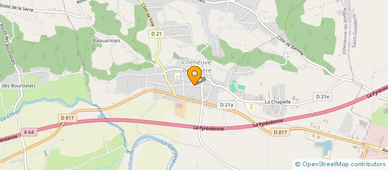 localisation de l'entreprise MADAME CHRISTELLE PALLARES  LABARTHE-INARD