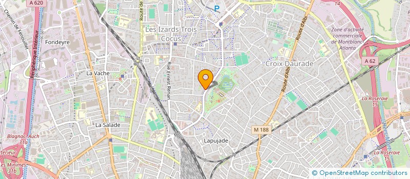 localisation de l'entreprise MADAME CHRISTELLE PALLIER à TOULOUSE
