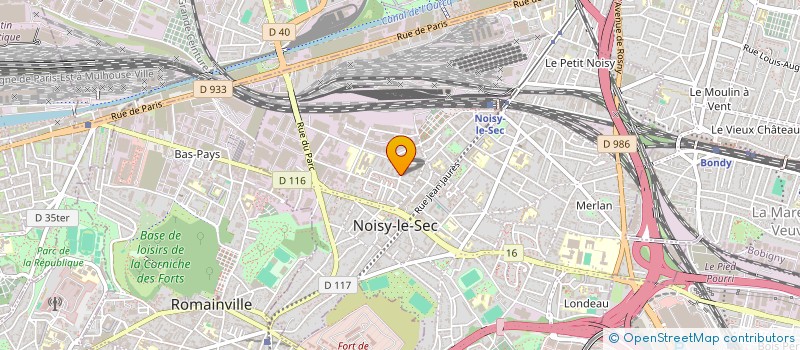 localisation de l'entreprise MADAME CHRISTELLE PAMART à NOISY-LE-SEC
