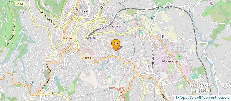 localisation de l'entreprise MADAME CHRISTELLE PAOLINI  SAINT-RAPHAEL