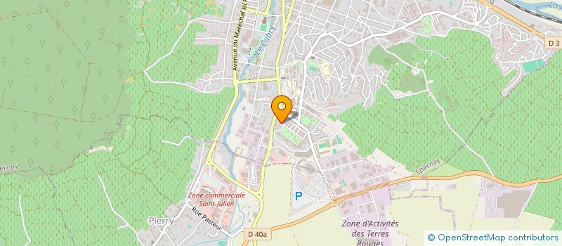 localisation de l'entreprise MADAME CHRISTELLE PARADINAS à EPERNAY