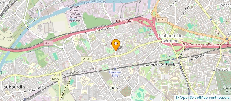 localisation de l'entreprise MADAME CHRISTELLE PARENT  LOOS